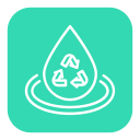 reciclar agua icon