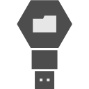 unidad usb icon