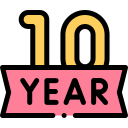 10 años 