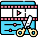 edición de video icon