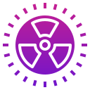 energía nuclear icon