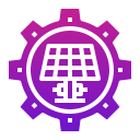 energía solar icon