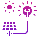 energía solar icon