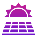 energía solar icon