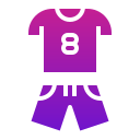 ropa deportiva icon