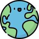 Earth globe 