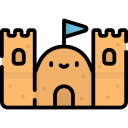 castillo de arena icon