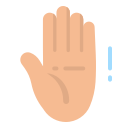 levantar la mano icon