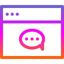 chat web icon