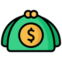 dinero de bolsillo icon