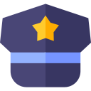 politie pet icoon