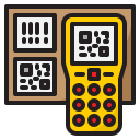 escaneo de código qr icon