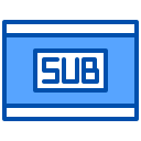 subtitular icon