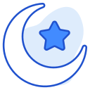 luna creciente icon