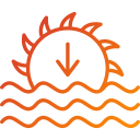 puesta de sol icon