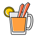 zumo de naranja icon