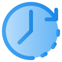 agujas del reloj icon