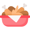 pollo frito icon