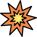 explosión icon