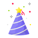 sombrero de fiesta icon