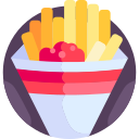 papas fritas icon