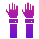 levantar la mano icon