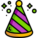 sombrero de fiesta icon