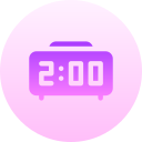 reloj digital icon