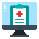 Medical report icon