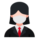 mujer de negocios icon