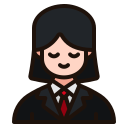 mujer de negocios icon