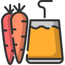 jugo de zanahoria icon