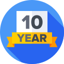 10 años 