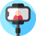 palo de selfie icon