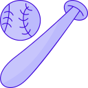 bate de béisbol icon