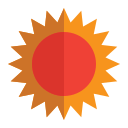 brillo solar icon