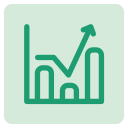 gráfico de crecimiento icon