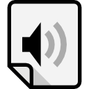 archivo de audio icon