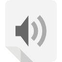 plik audio ikona