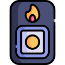 botón de fuego icon