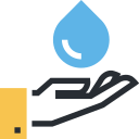 ahorrar agua icon