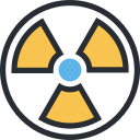 energía nuclear icon