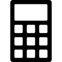 Basic calculator icon