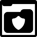 carpeta de seguridad icon