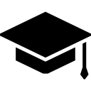 Graduate cap icon