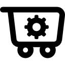 configuración del carrito de compras icon