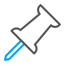 Push pin icon