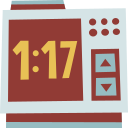 reloj digital icon