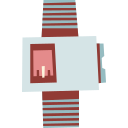 reloj de pulsera icon