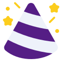 sombrero de fiesta icon